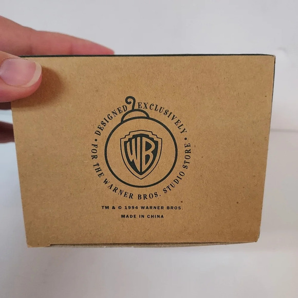 Vintage 1994 Ceramic Looney Tunes Sylvester Christmas Ornament Warner Bros - Picture 3 of 10